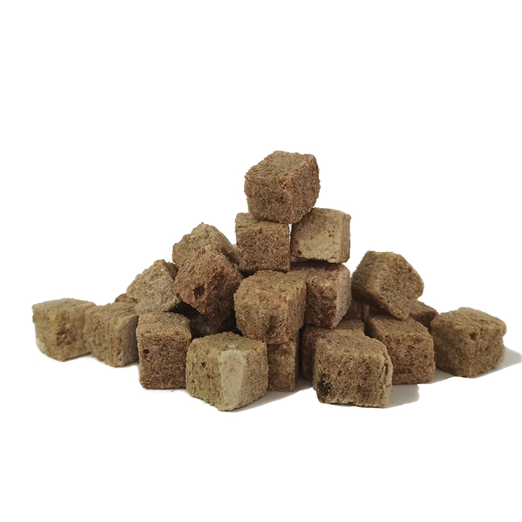 Freeze-dried chicken tripe granules