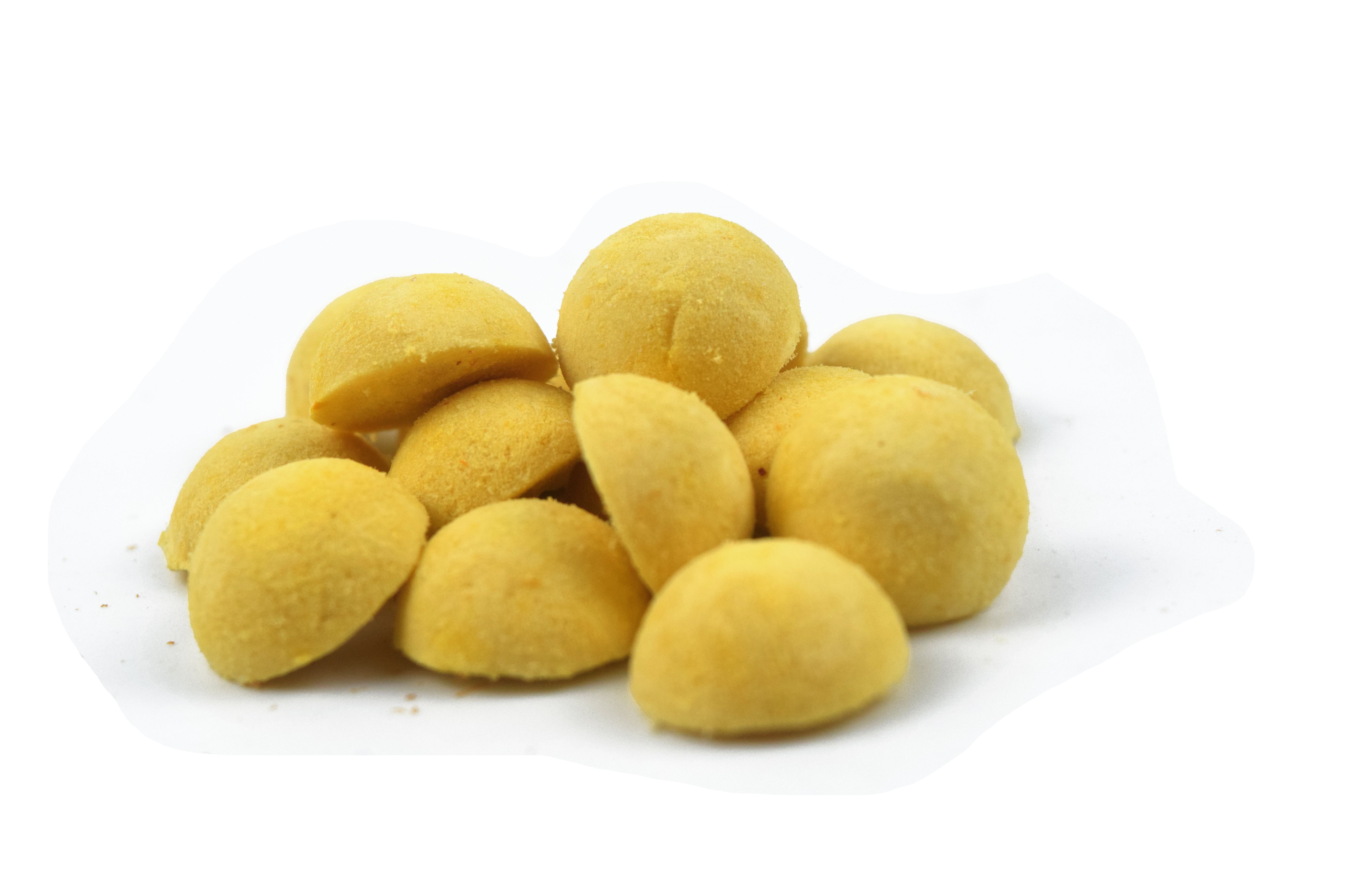 Freeze-dried egg yolk soluble beans