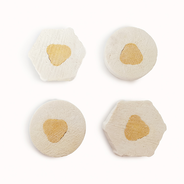 Freeze-dried egg cake