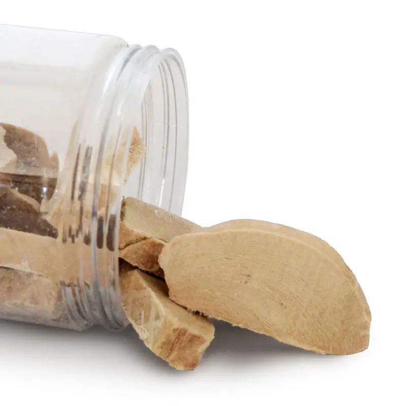 Freeze-dried duck breast segments