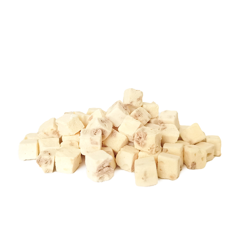 Freeze-dried duck yogurt granules