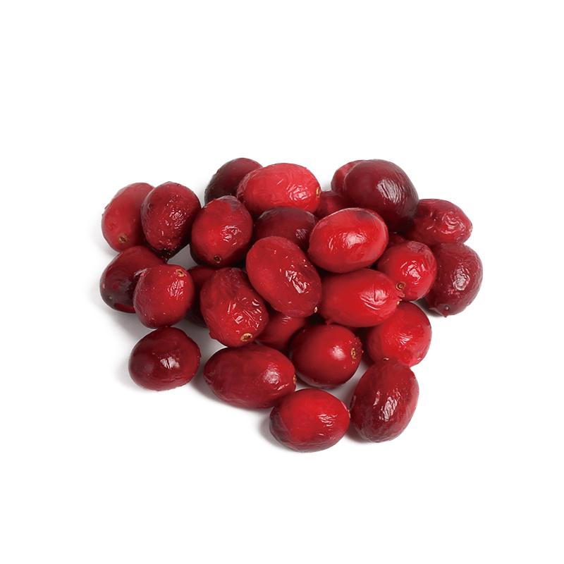 Freeze-dried cranberries