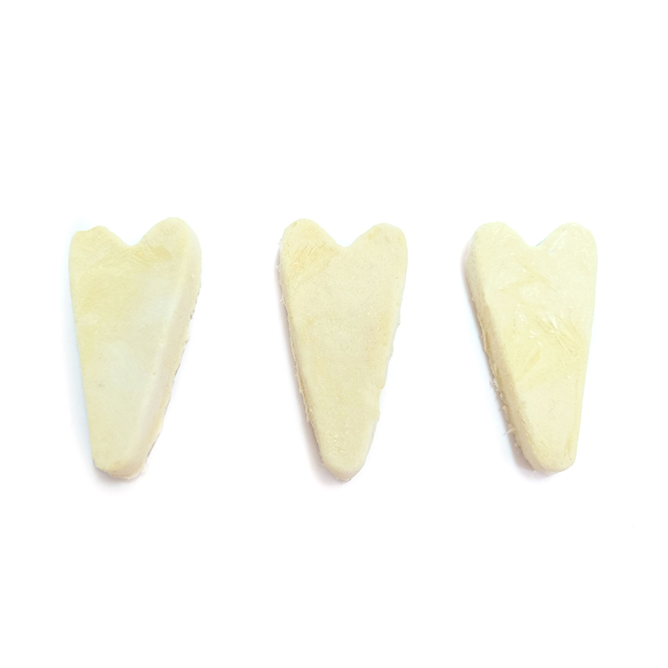 Freeze-dried strips of heart