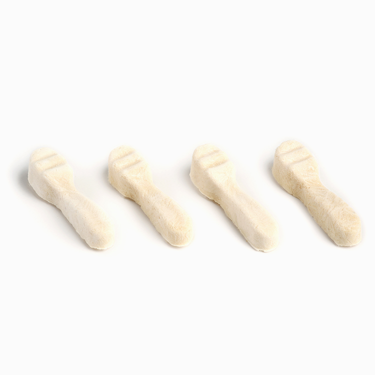 Freeze-dried toothbrush
