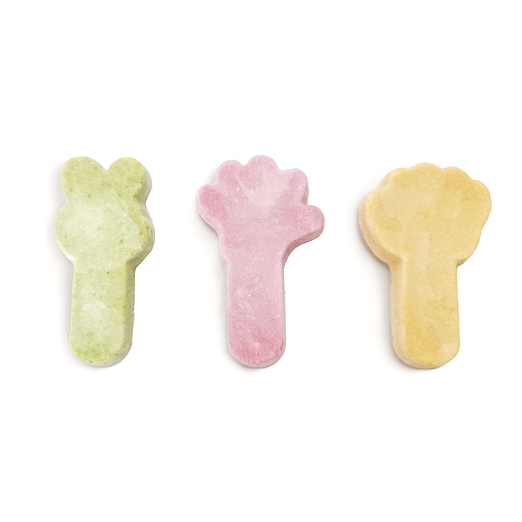 Freeze-dried gesture cookies