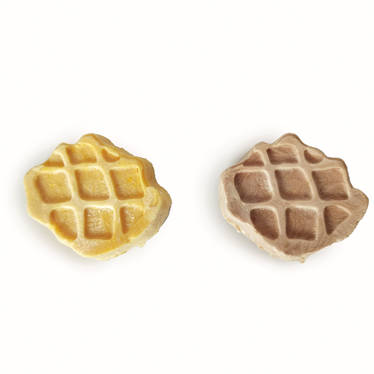 Freeze-dried waffles