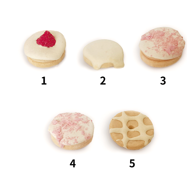 Freeze-dried cookies